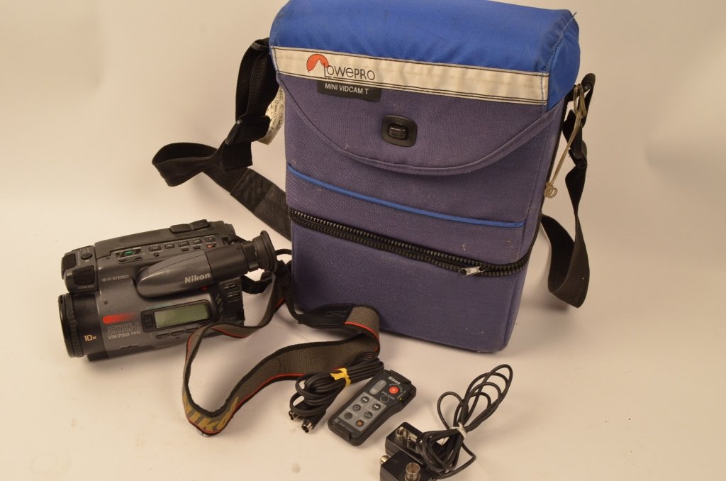 Nikon Camcorder & Accessories: $17 Shipping/handling/insurance (up to $100) shipped in the continental United States. We do not combine multiple lots for shipping as the packages are sealed and labeled immediately after the item is