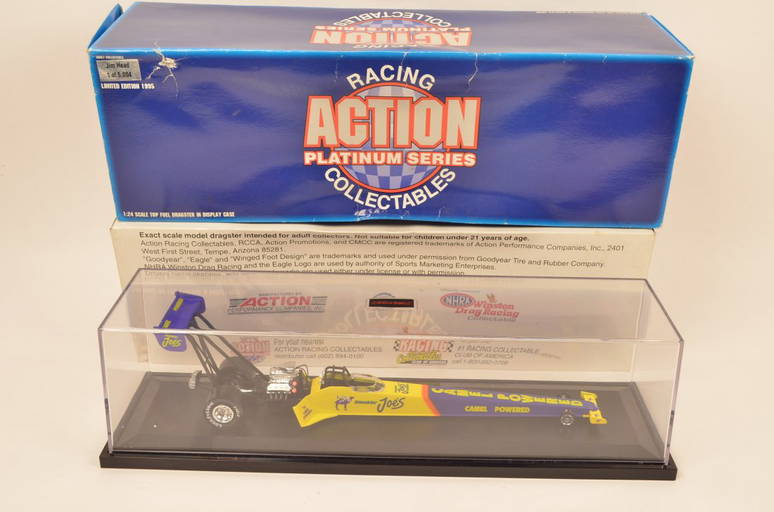 Jim Head 124 Scale Top Fuel Dragster In Display Case