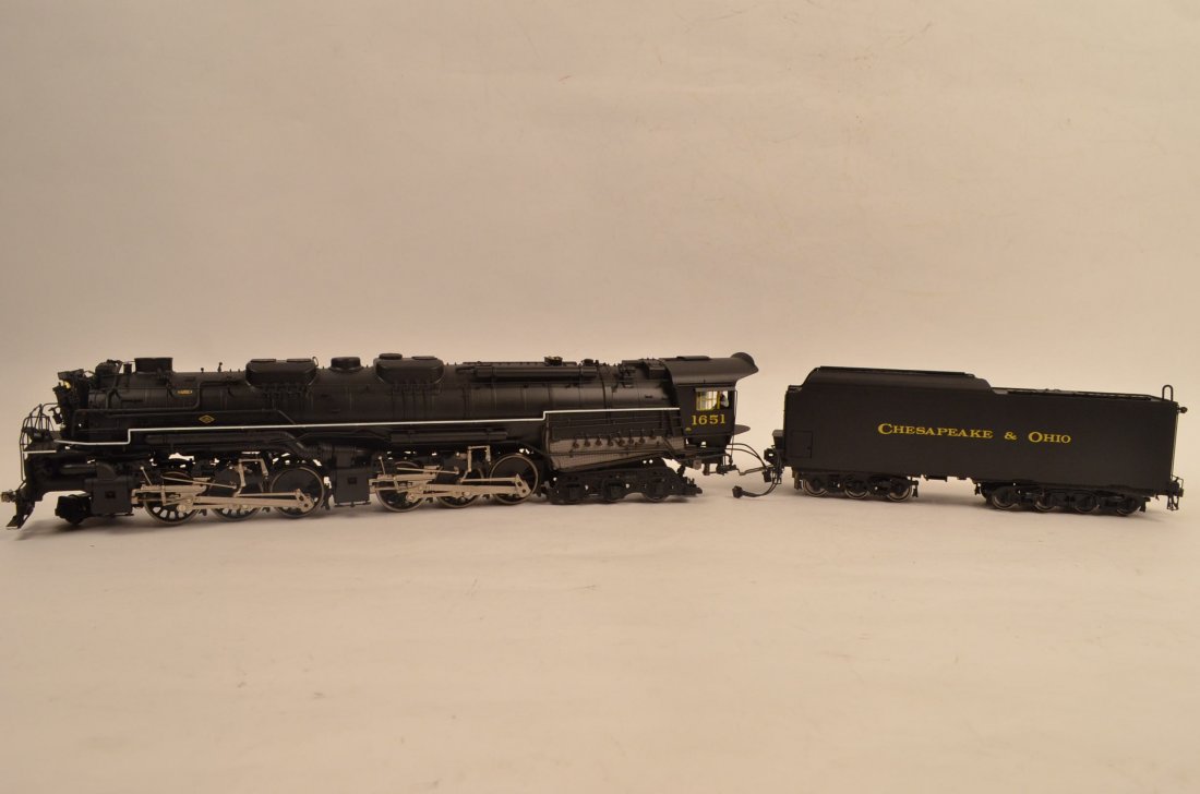 Sunset Model 3rd Rail Steam Locomotive C&O 2 Rail: $30 Shipping/handling/insurance (up to $100) shipped in the continental United States. We do not combine multiple lots for shipping as the packages are sealed and labeled immediately after the item is