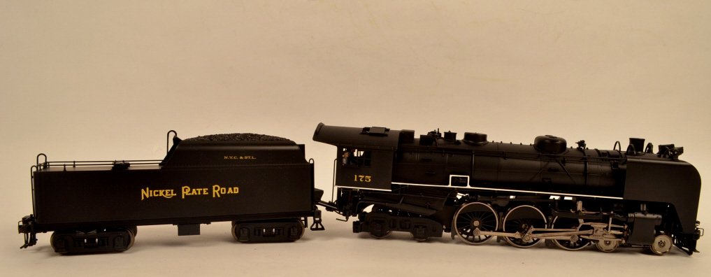 Weaver Nickel Plate Road Hudson 2 Rail Locomotive: $25 Shipping/handling/insurance (up to $100) shipped in the continental United States. We do not combine multiple lots for shipping as the packages are sealed and labeled immediately after the item is