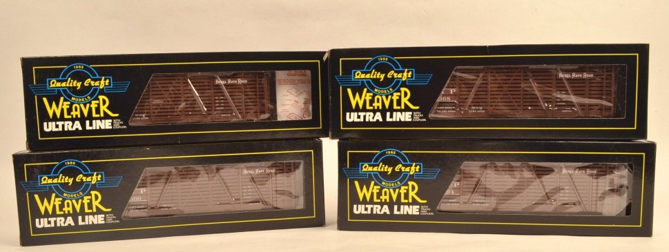 Weaver Ultra Line40' Stock Car Nickel Plate Road: $22 Shipping/handling/insurance (up to $100) shipped in the continental United States. We do not combine multiple lots for shipping as the packages are sealed and labeled immediately after the item is