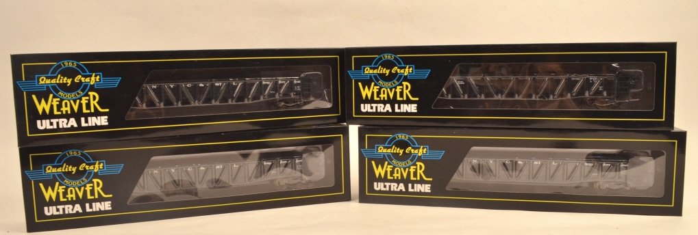 Weaver Wartime Gondola Nickel Plate 2-Rail: $22 Shipping/handling/insurance (up to $100) shipped in the continental United States. We do not combine multiple lots for shipping as the packages are sealed and labeled immediately after the item is