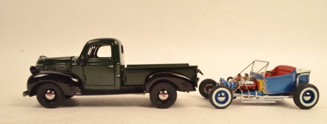(1) 1941 Plymouth Pickup & (1) Kookies Kar: $20 Shipping/handling/insurance (up to 100) shipped in the continental United States. We do not combine shipping as the packages are sealed and labeled immediately after the item is sold. (1) 1941 Ply
