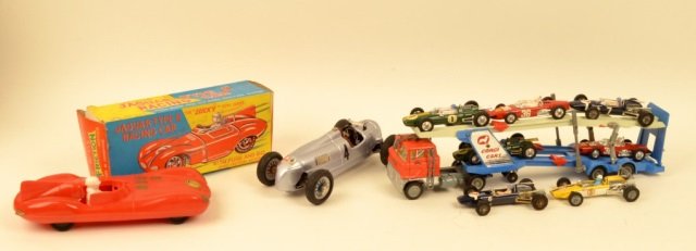Vintage Corgi, Schuco, and Jaguar Cars/ Trucks: $18 Shipping/handling/insurance (up to 100) shipped in the continental United States. We do not combine shipping as the packages are sealed and labeled immediately after the item is sold. Corgi Transp