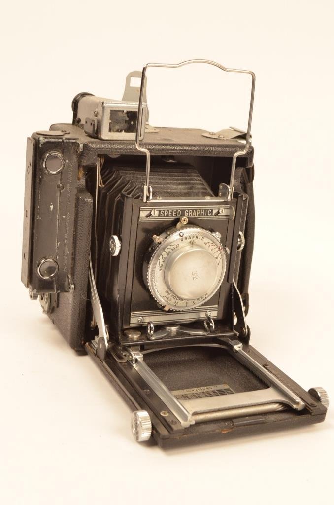 Speed Graphic Graflex Camera f:4.5 101mm: $25 Shipping/handling/insurance (up to 100) shipped in the continental United States. We do not combine shipping as the packages are sealed and labeled immediately after the item is sold. Internationa
