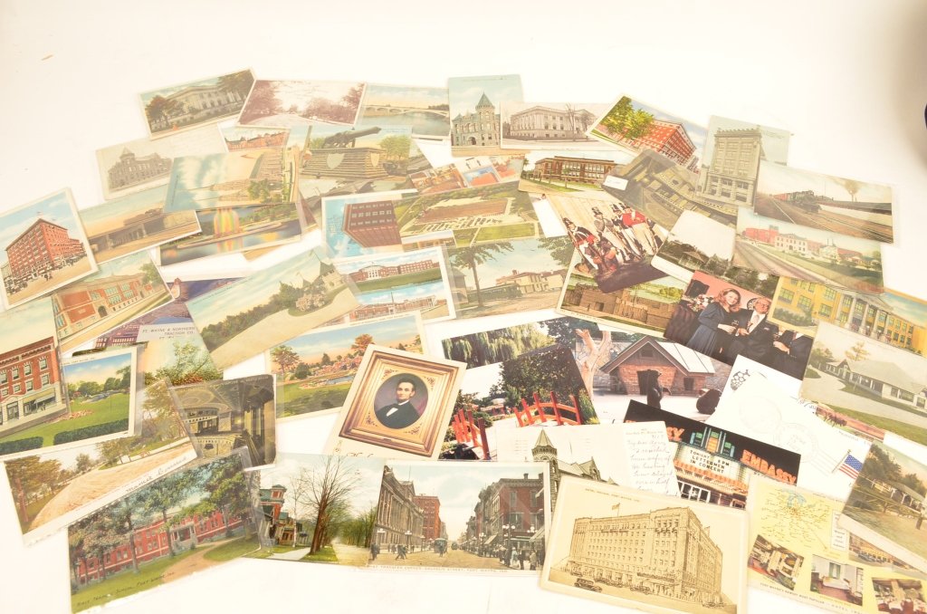 Ft. Wayne & Local Vintage Postcards: $18 Shipping/handling/insurance (up to 100) shipped in the continental United States. We do not combine shipping as the packages are sealed and labeled immediately after the item is sold. Internationa