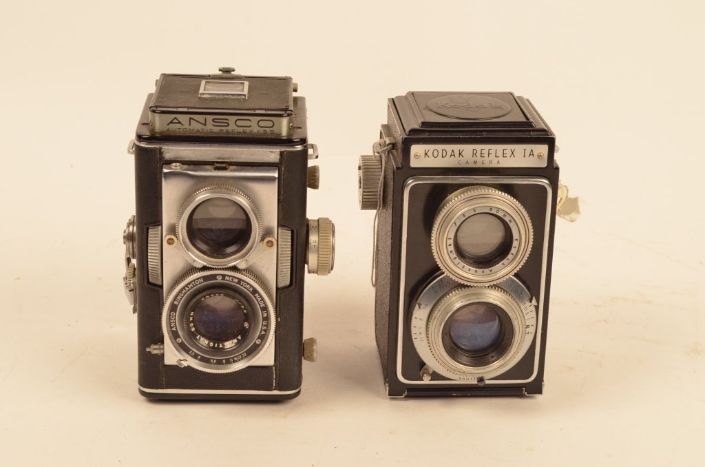 Kodak Reflex IA & Ansco Vintage Cameras: $25 Shipping/handling/insurance (up to 100) shipped in the continental United States. We do not combine shipping as the packages are sealed and labeled immediately after the item is sold. Internationa