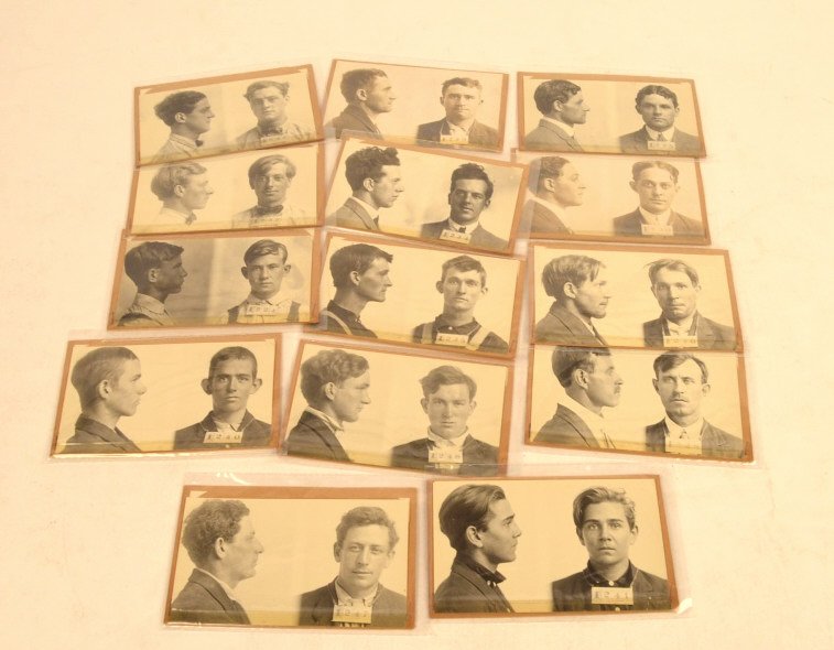 1912 Ft. Wayne, Indiana Fugitive Mug Shots: $18 Shipping/handling/insurance (up to 100) shipped in the continental United States. We do not combine shipping as the packages are sealed and labeled immediately after the item is sold. Internationa