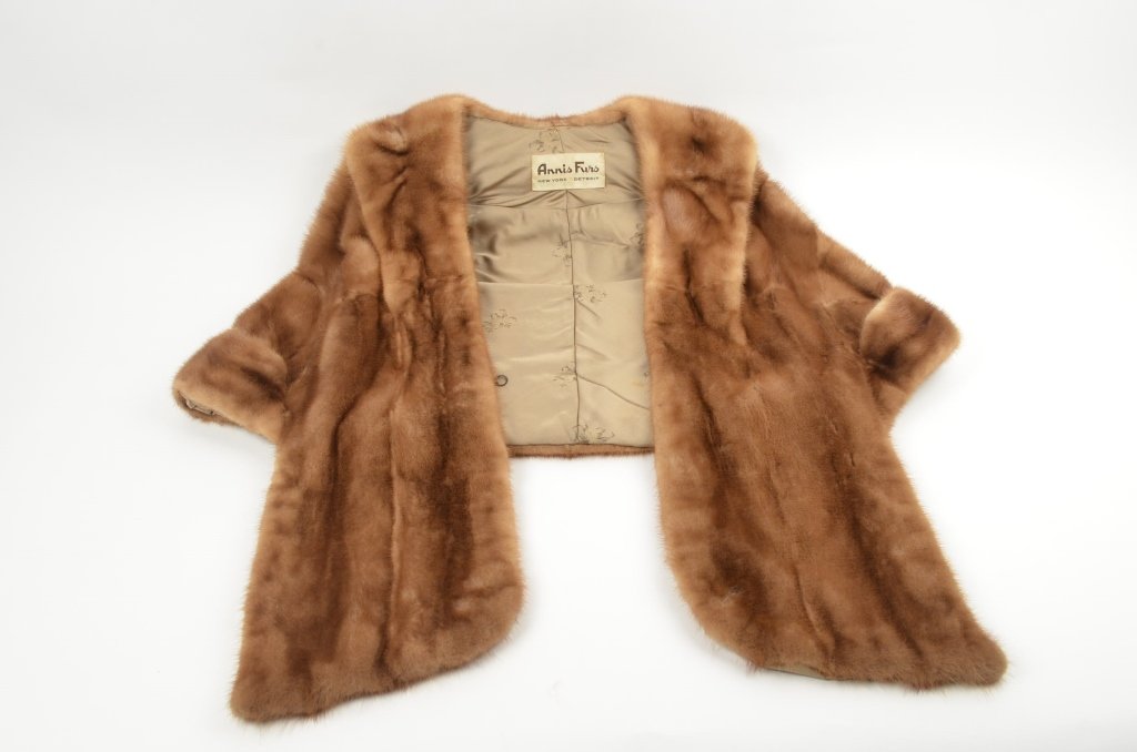 Annis Furs Mink Fur Cape Stole