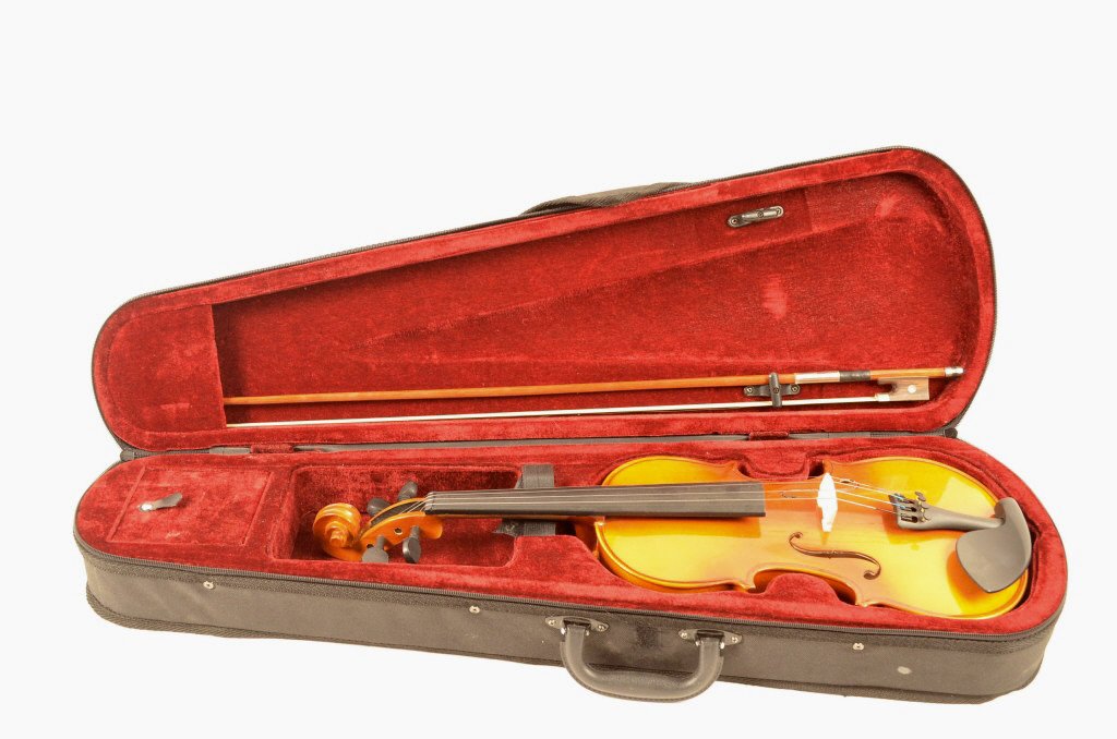 Violin in Case W/ Bow: Contact our recommended 3rd party for profit shipper Pak Mail at (260) 637-4809 for shipping quote PRIOR to bidding. Scheerer WILL NOT ship this item under any circumstances, no exceptions. Violin mea
