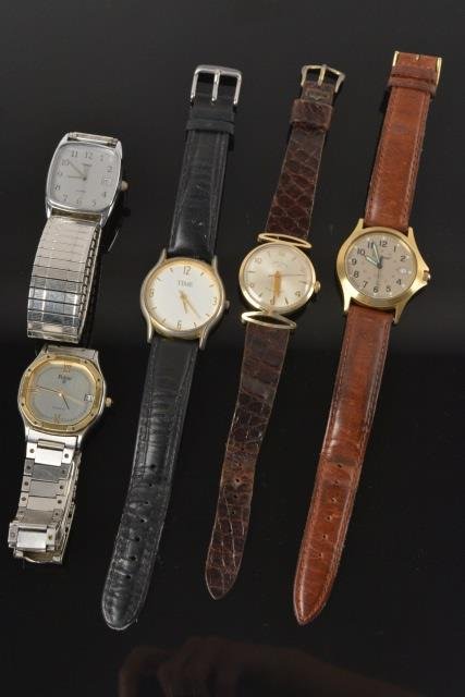 Men's Brand Name Watches, Timex, Elgin, Pulsar: Continental USA buyer to pay $19.99 flat fee for shipping, handling, packaging and insurance on EACH INDIVIDUAL LOT (international bidders contact Pak Mail for shipping quote). NO COMBINED SHIPPING, N