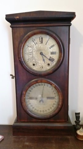 *1800's Seth Thomas Antique Calendar Clock WORKS! (1 of 3)