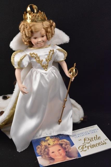 *Danbury Mint Shirley Temple "The Little Princess": Contact our recommended 3rd party for profit shipper Pak Mail at (260) 637-4809 for shipping quote PRIOR to bidding. Scheerer WILL NOT ship this item under any circumstances, no exceptions. Danbury Mi