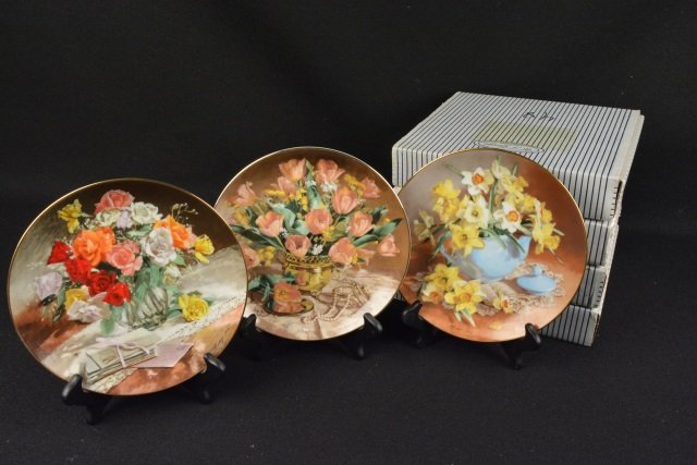 *(7) W.S. George "Flowers Of Your Garden" Plates: Contact our recommended 3rd party for profit shipper Pak Mail at (260) 637-4809 for shipping quote PRIOR to bidding. Scheerer WILL NOT ship this item under any circumstances, no exceptions. (7) W.S. G