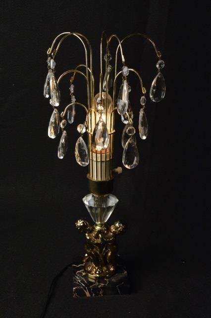 *Victorian Vanity Prism Tree Table Lamp (1 of 4)