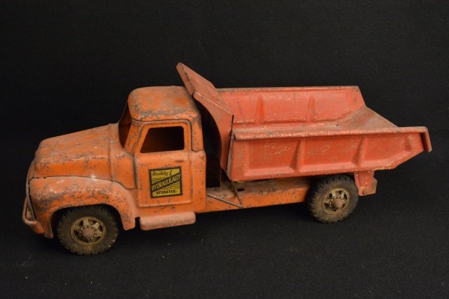 Buddy L Children's Vintage Dump Truck Toy: Continental USA buyer to pay $19.99 flat fee for shipping, handling, packaging and insurance on EACH INDIVIDUAL LOT (international bidders contact Pak Mail for shipping quote). NO COMBINED SHIPPING, N