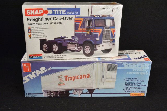 (2) Snap Brand Models: Topicana & Semi Tractor (1 of 2)