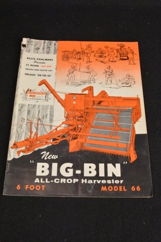Allis-Chalmers Big-Bin Model 66 Advertising Book (1 of 6)