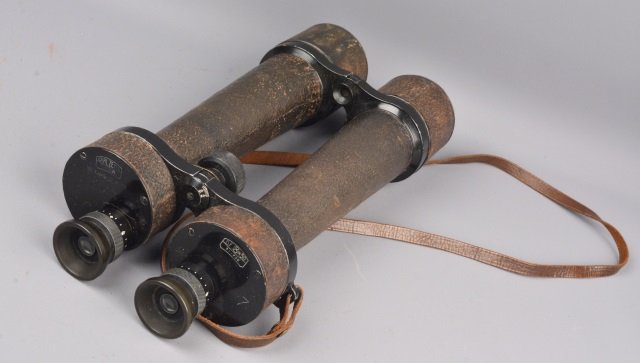 WWI/ WWII Carl Zeiss Jena 8 X 50 Binoculars (1 of 6)