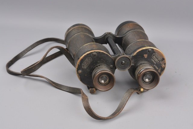 WWI/ WWII Eleitz Wetzlar DE 10 X 50 Binoculars (1 of 5)
