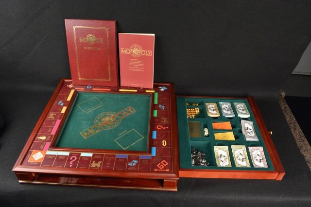 *Franklin Mint Collector's Edition Monopoly Game (1 of 10)