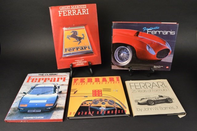 (5) Hardback Ferrari Coffee Table Books (1 of 5)