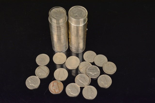 *(90+/-) Nickels Some Buffalo & V-Nickels (1 of 5)