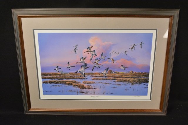 *Duck's Unlimited Phillip Crowe SLR "Autumn Wings": Contact our recommended 3rd party for profit shipper Pak Mail at (260) 637-4809 for shipping quote PRIOR to bidding. Scheerer WILL NOT ship this item under any circumstances, no exceptions. Duck's Unl