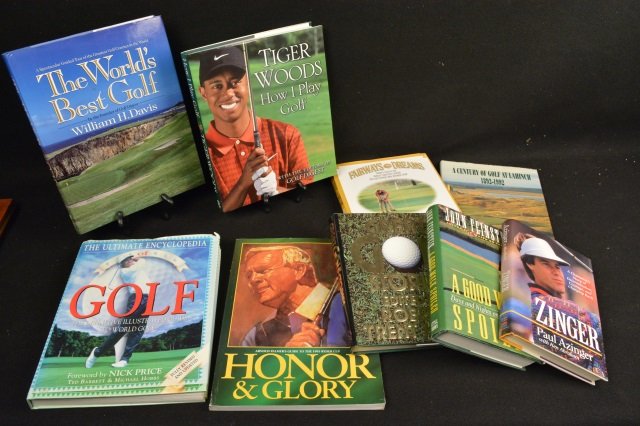 (9) Assorted Golf Books (1 of 2)