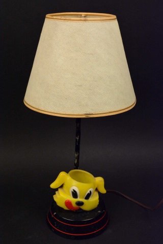 1960's Rare Ken-L-Ration Little Friskies Dog Lamp (1 of 7)