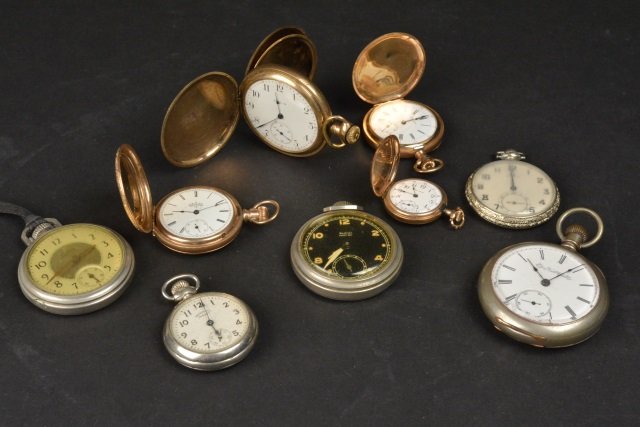 (9) Men's Brand Name Pocket Watches (1 of 7)