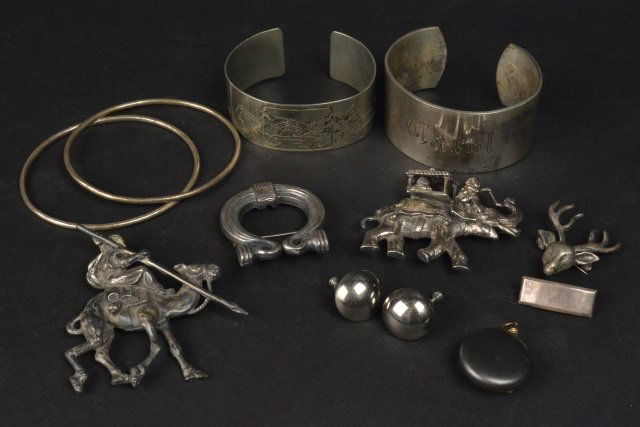 Unmarked Silver Jewelry (1 of 8)