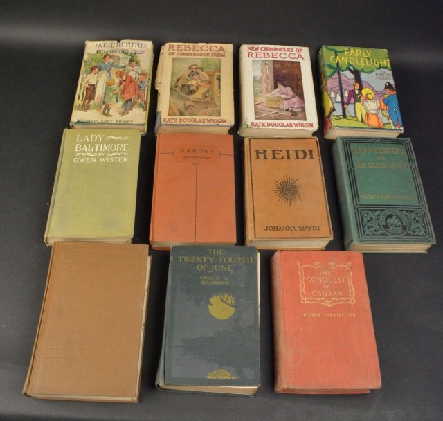 (13) Vintage Children's Books: (13) Vintage children's books. Some books by Kate Douglas Wiggin and Grosset & Dunlap publishing. The condition varies on the books. See pictures for exact titles. Contact our recommended 3rd party "f