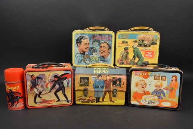 1960's VintageTV Shows Metal Lunch Boxes (1 of 9)