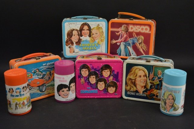 (5) 1970's Children's Lunch Boxes (1 of 6)