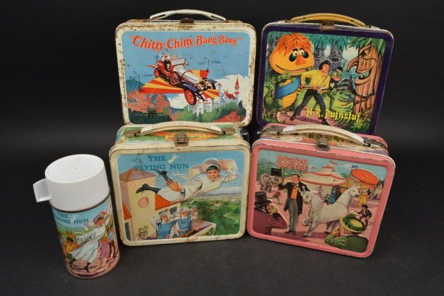 (4) 1960's-70's TV Shows/ Movie Lunch Boxes (1 of 8)