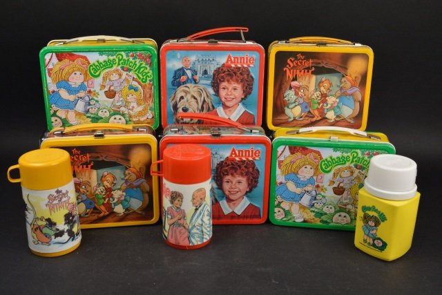 (6) 1980's  Children's Lunch Boxes (1 of 6)