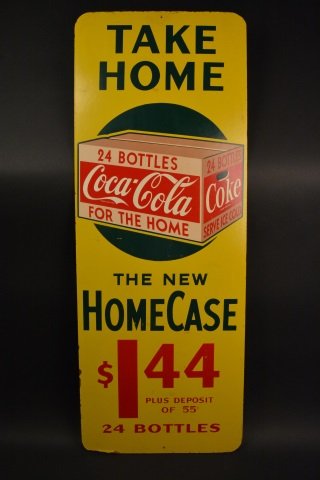 Coca-Cola Take Home 24 Bottles For The Home Sign (1 of 6)