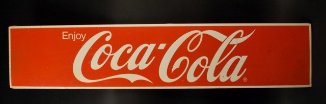 48 x 10 Coca-Cola Metal Sign / Topper (1 of 5)