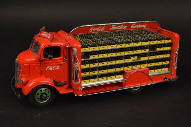 Vintage 1930's Coca-Cola Bottling Truck , Toy / Collectible