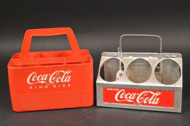 1950's Coca-Cola 6 Bottle Aluminum Bottle Carrier (1 of 6)