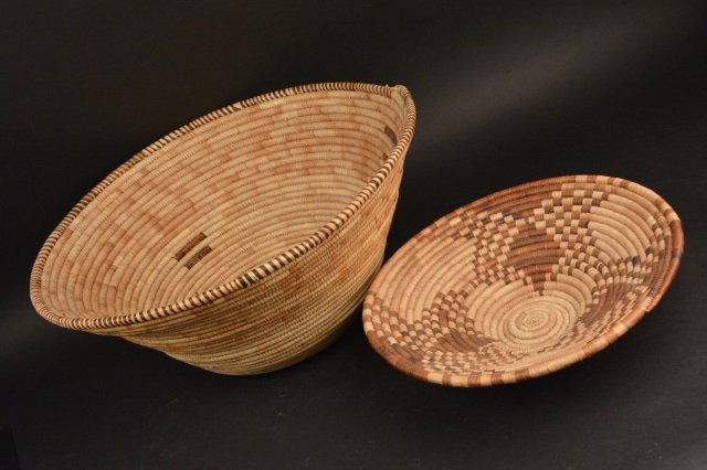 Indian Hand Woven Coiled  Baskets (1 of 5)