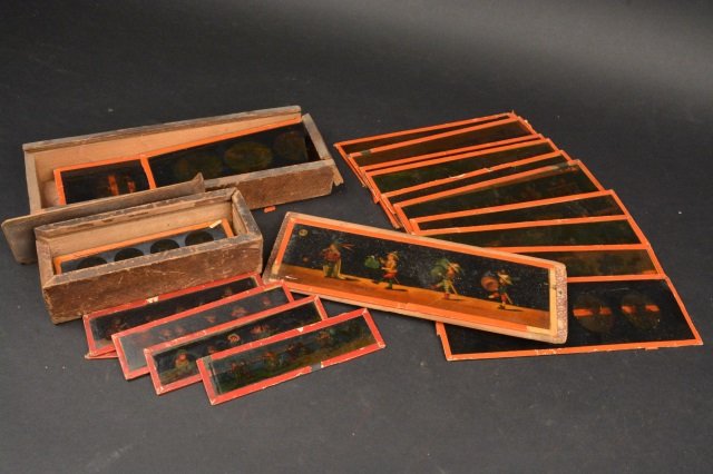 Magic Lantern Glass Slides Children's Toy (1 of 8)