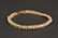 14K Yellow Gold Ladies Bracelet W/ 53 Stones