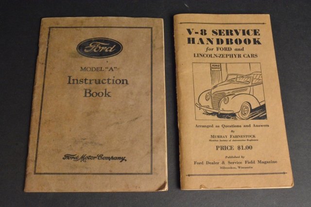 (2) 1930's Ford Instruction/ Handbooks (1 of 8)