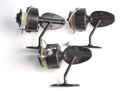 (3) Garcia Mitchell Reels Made in France: (3) Garcia Mitchell reels, made in France. Fishing equipment. Contact our recommended 3rd party "for profit" shipper Pak Mail at (260) 637-4809 or Pakmail419@yahoo.com for shipping quote PRIOR to bidd