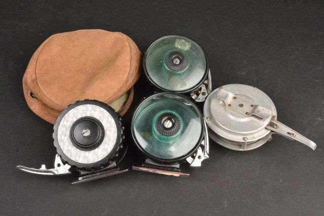 Martin No. 3 & (3) True Temper Reels (1 of 6)