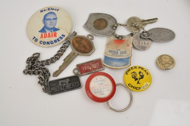 Advertising Key Fobs, Buttons - Collectibles (1 of 9)