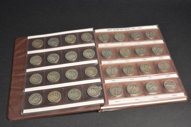(65) Liberty Walking Half Dollars 1916-1947 (1 of 8)