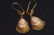 Ladies 14K Yellow Gold Earrings W/ Cameos